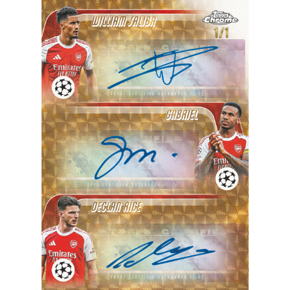 Topps Chrome UCC UEFA Club Competitions Soccer Jumbo Box 2025/2026 (Fussball)
