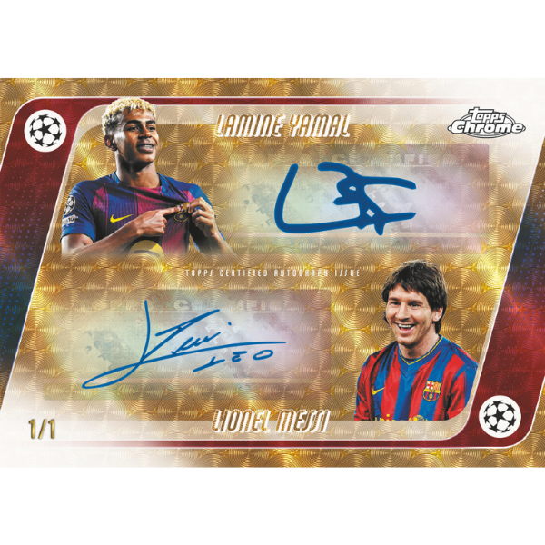 Topps Chrome UCC UEFA Club Competitions Soccer Jumbo Box 2025/2026 (Fussball)