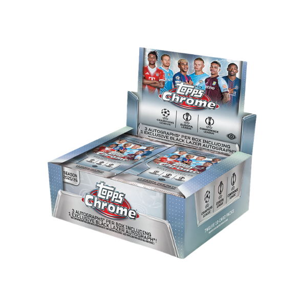 Topps Chrome UCC UEFA Club Competitions Soccer Jumbo Box 2025/2026 (Fussball)