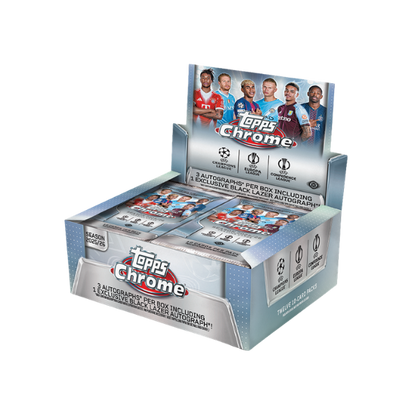 Topps Chrome UCC UEFA Club Competitions Soccer Jumbo Box 2025/2026 (Fussball)