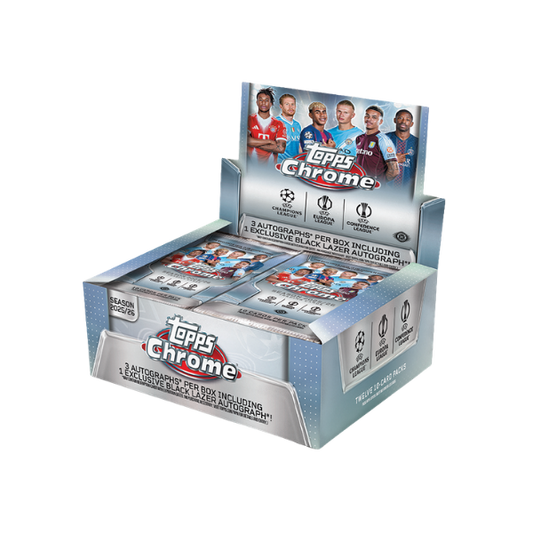 Topps Chrome UCC UEFA Club Competitions Soccer Jumbo Box 2025/2026 (Fussball)