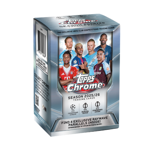 Topps Chrome UCC UEFA Club Competitions Soccer Value Blaster Box 2025/2026 (Fussball)