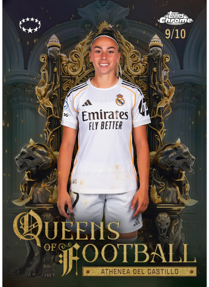 Topps Chrome UEFA Womens Champions League 25/26 Hobby Box (Fussball)
