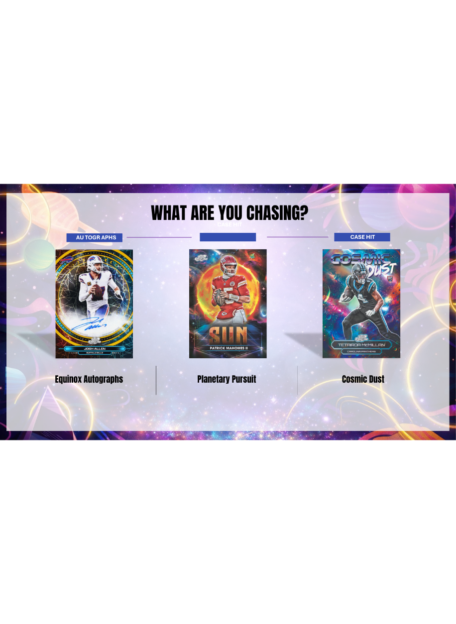 Topps Cosmic Chrome Football 2025 Hobby Box