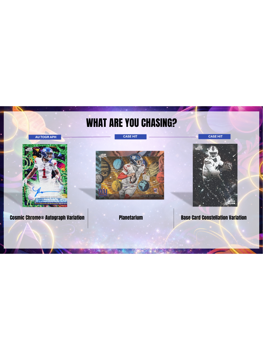 Topps Cosmic Chrome Football 2025 Hobby Box