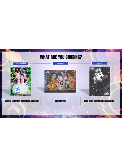Topps Cosmic Chrome Football 2025 Hobby Box