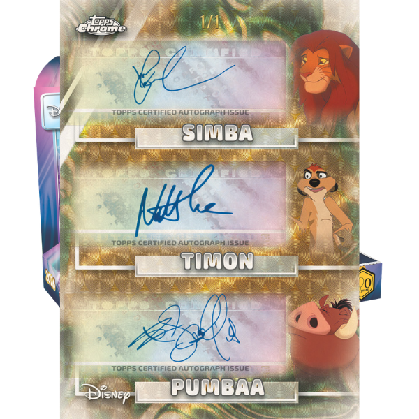 Topps Disney Chrome Value Box 2026