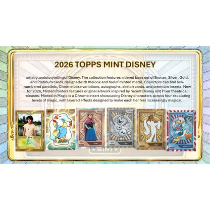 Topps Disney Mint Hobby Box 2026