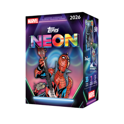 Topps Marvel Neon Value Box Blaster 2026