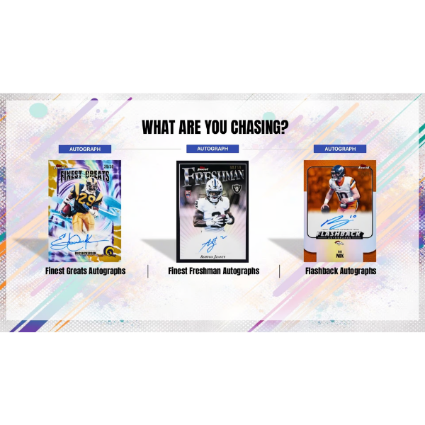 Topps Finest NFL Hobby Box 2025 (Football)