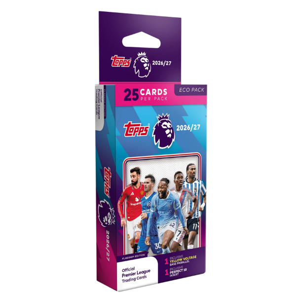 Topps Flagship Premier League 2026/27 Trading Cards - Eco Pack