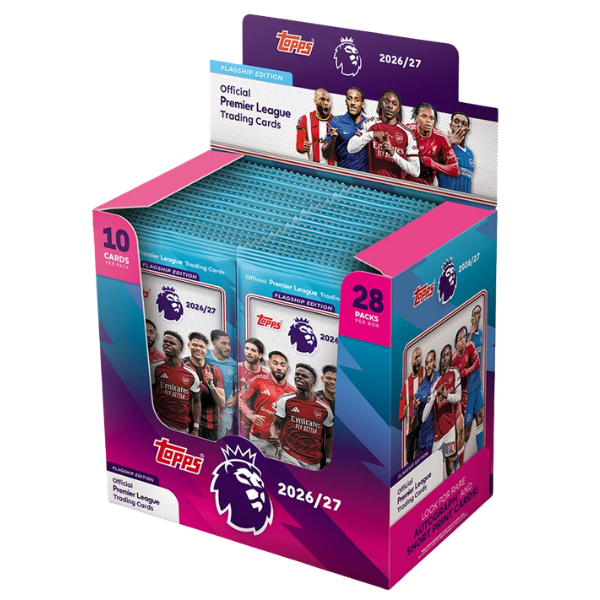 Topps Flagship Premier League 2026/27 Trading Cards - Full Box