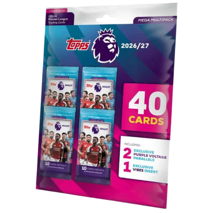 Topps Flagship Premier League 2026/27 Trading Cards - Mega Multi Pack