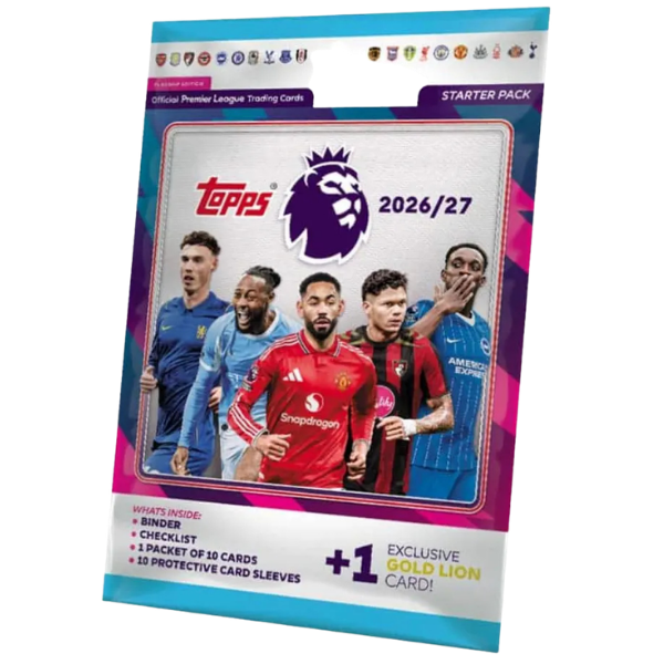 Topps Flagship Premier League 2026/27 Trading Cards - Starter Pack
