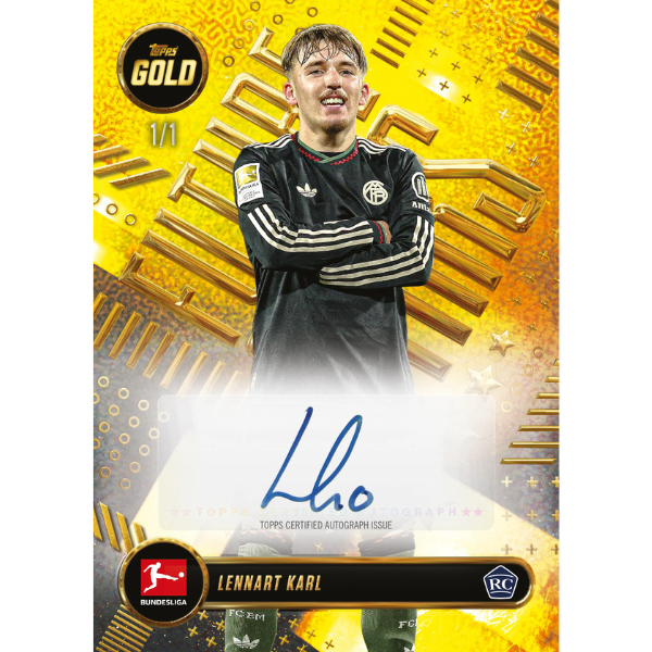Topps Gold Bundesliga 2026 Hobby Box (Fussball)