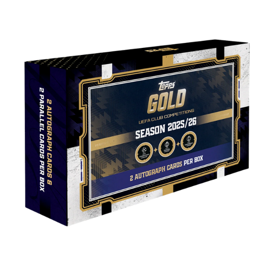 Topps Gold UCC UEFA Club Competitions Hobby Box (Fussball)