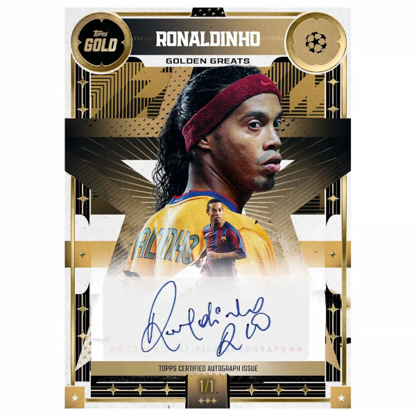 Topps Gold UCC UEFA Club Competitions Hobby Box (Fussball)