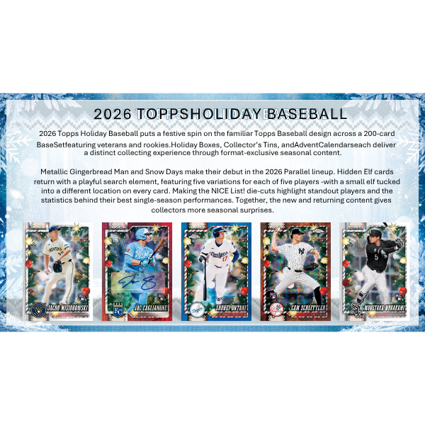 Topps Holiday Mega Box Baseball 2026 (Baseball)