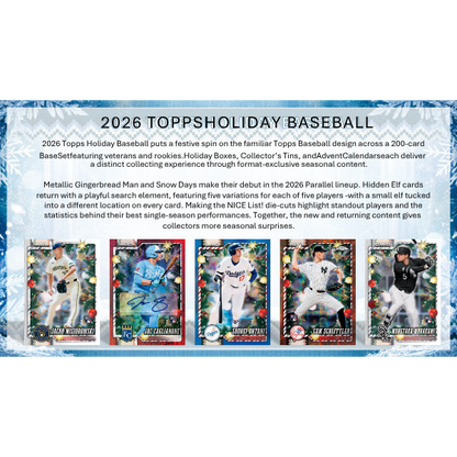 Topps Holiday Mega Box Baseball 2026 (Baseball)