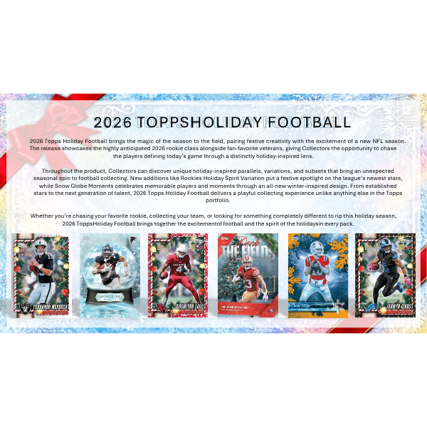 Topps Holiday Mega Box NFL 2026 (Football)