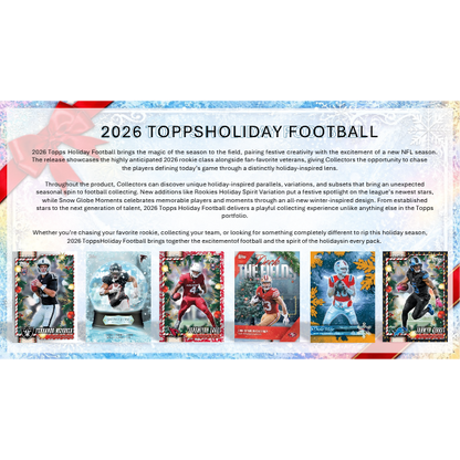 Topps Holiday Mega Box NFL 2026 (Football)