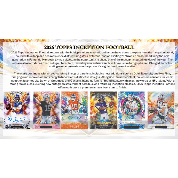 Topps Inception Hobby Box NFL 2026 (Football)