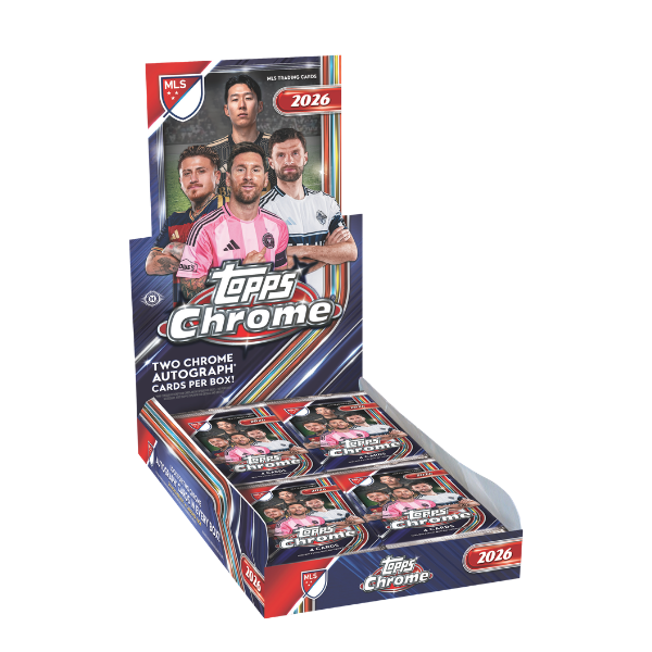 Topps MLS Chrome Soccer Hobby Box (Fussball) 2026