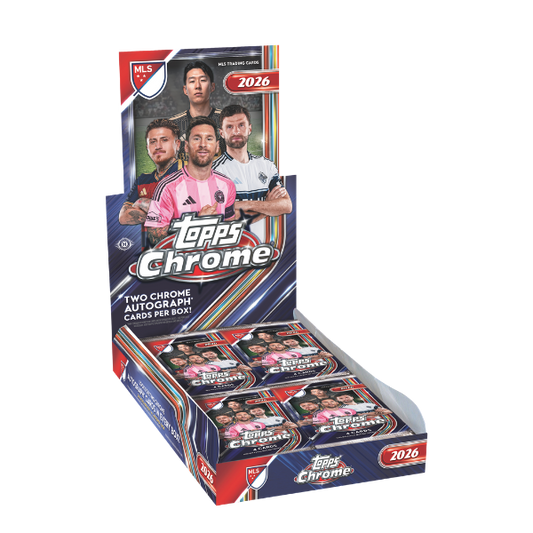 Topps MLS Chrome Soccer Hobby Box (Fussball) 2026