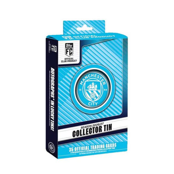 Topps Manchester City Collector Tin 2026/27