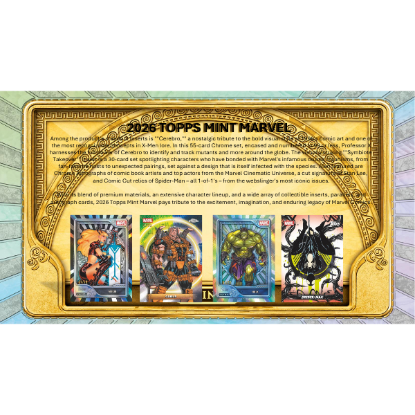 Topps Marvel Mint Hobby Box 2026