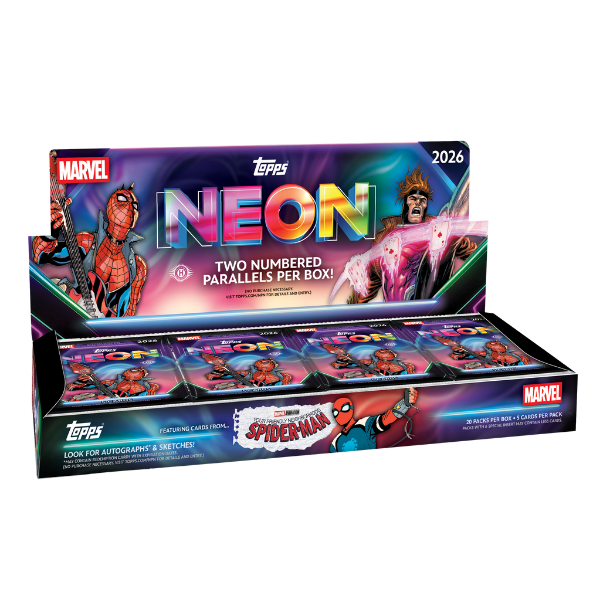 Topps Marvel Neon Hobby Box 2026