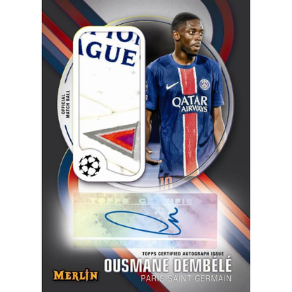 Topps Merlin Chrome UCC Soccer Hobby Box 2024/2025 (Fussball)
