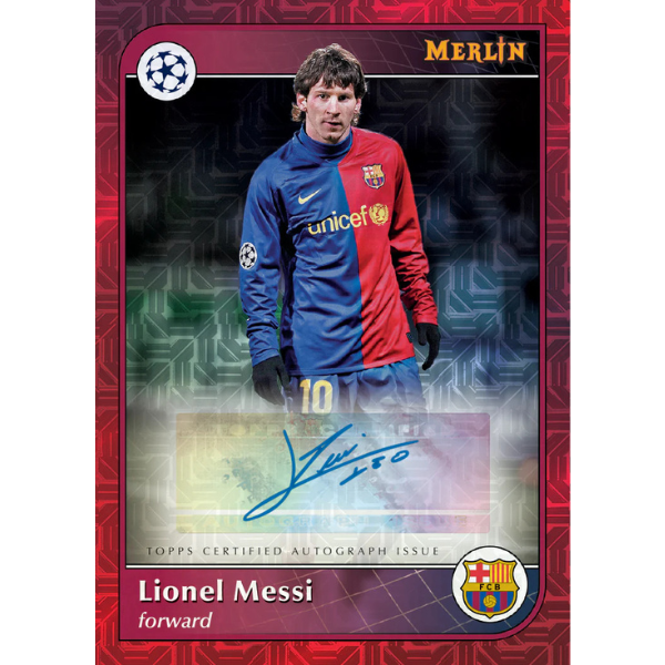 Topps Merlin Chrome UCC Soccer Hobby Box 2024/2025 (Fussball)