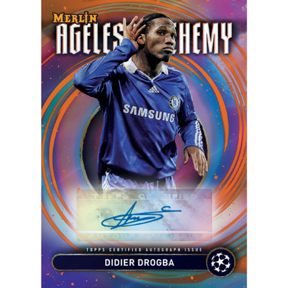Topps Merlin Chrome UCC Soccer Hobby Box 2024/2025 (Fussball)