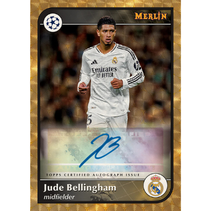 Topps Merlin Chrome UCC Soccer Hobby Box 2024/2025 (Fussball)