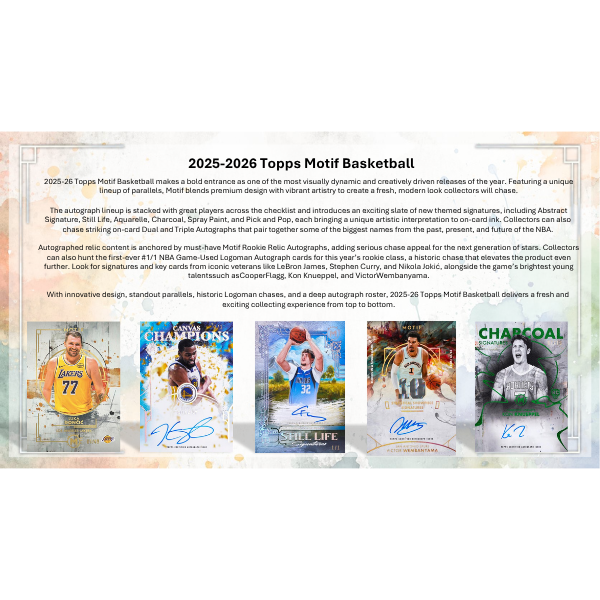 Topps Motif Hobby Box 2025/2026 Basketball