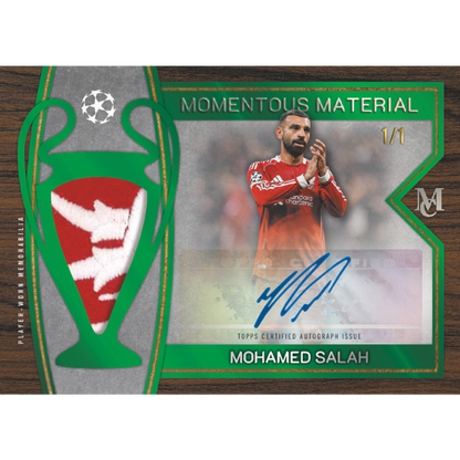 Topps Museum Collection UEFA Champions League Hobby Box Fussball 2025/2026