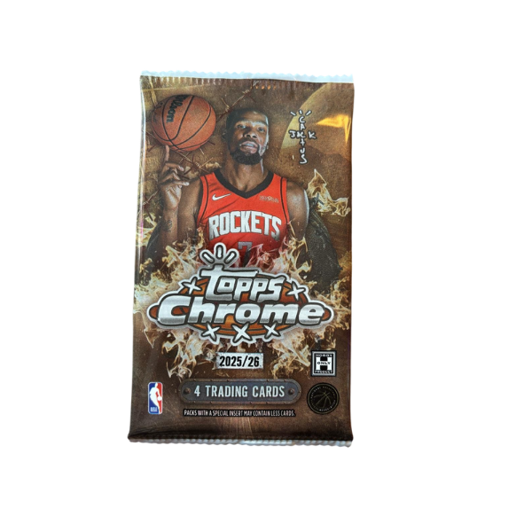Topps NBA Cactus Jack Chrome 2025/2026 - Hobby Box Einzelpack