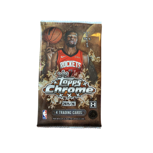 Topps NBA Cactus Jack Chrome 2025/2026 - Hobby Box Einzelpack