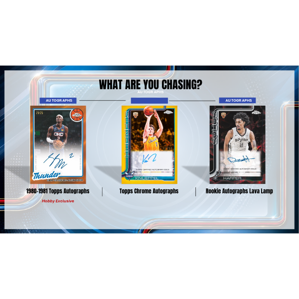 Topps NBA Chrome Update Hobby Box 2025/2026 (Basketball)