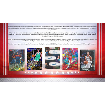 Topps NBA Hoops Hanger Box 2025/2026