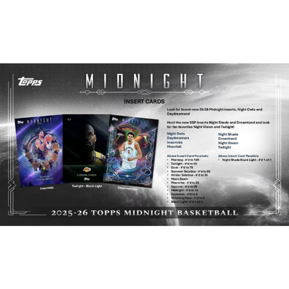 Topps NBA Midnight Hobby Box 2025/2026 (Basketball)