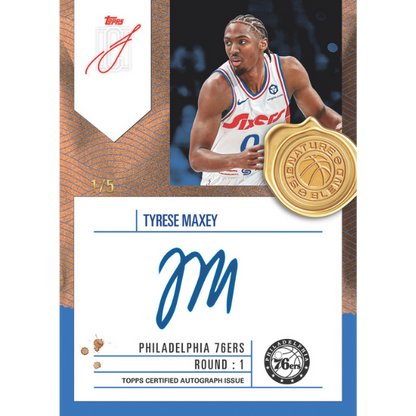 Topps NBA Signature Class 2025/2026 Jumbo Box