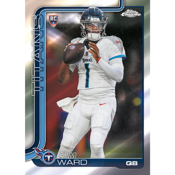 Topps NFL Chrome Mega Box 2025 (Football)