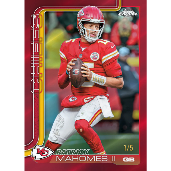 Topps NFL Chrome Mega Box 2025 (Football)