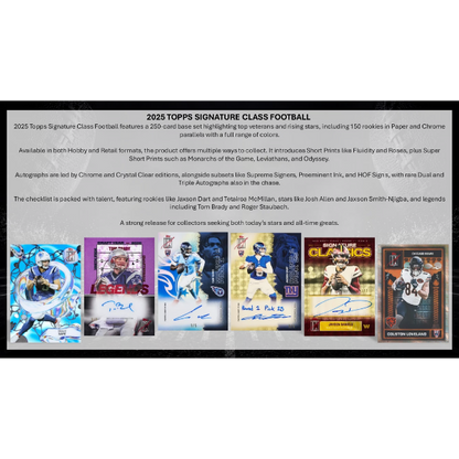 Topps NFL Signature Class 2025/2026 Mega Box