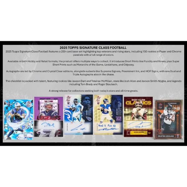 Topps NFL Signature Class 2025/2026 Jumbo Box