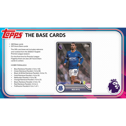Topps Premier League Soccer (Fußball) EPL Hobby Box 2026/2027