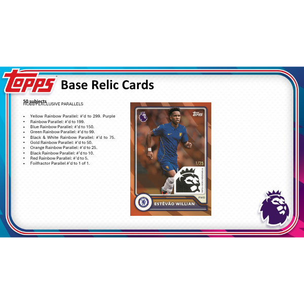 Topps Premier League Soccer (Fußball) EPL Hobby Box 2026/2027