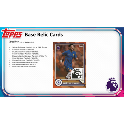 Topps Premier League Soccer (Fußball) EPL Value Box 2026/2027